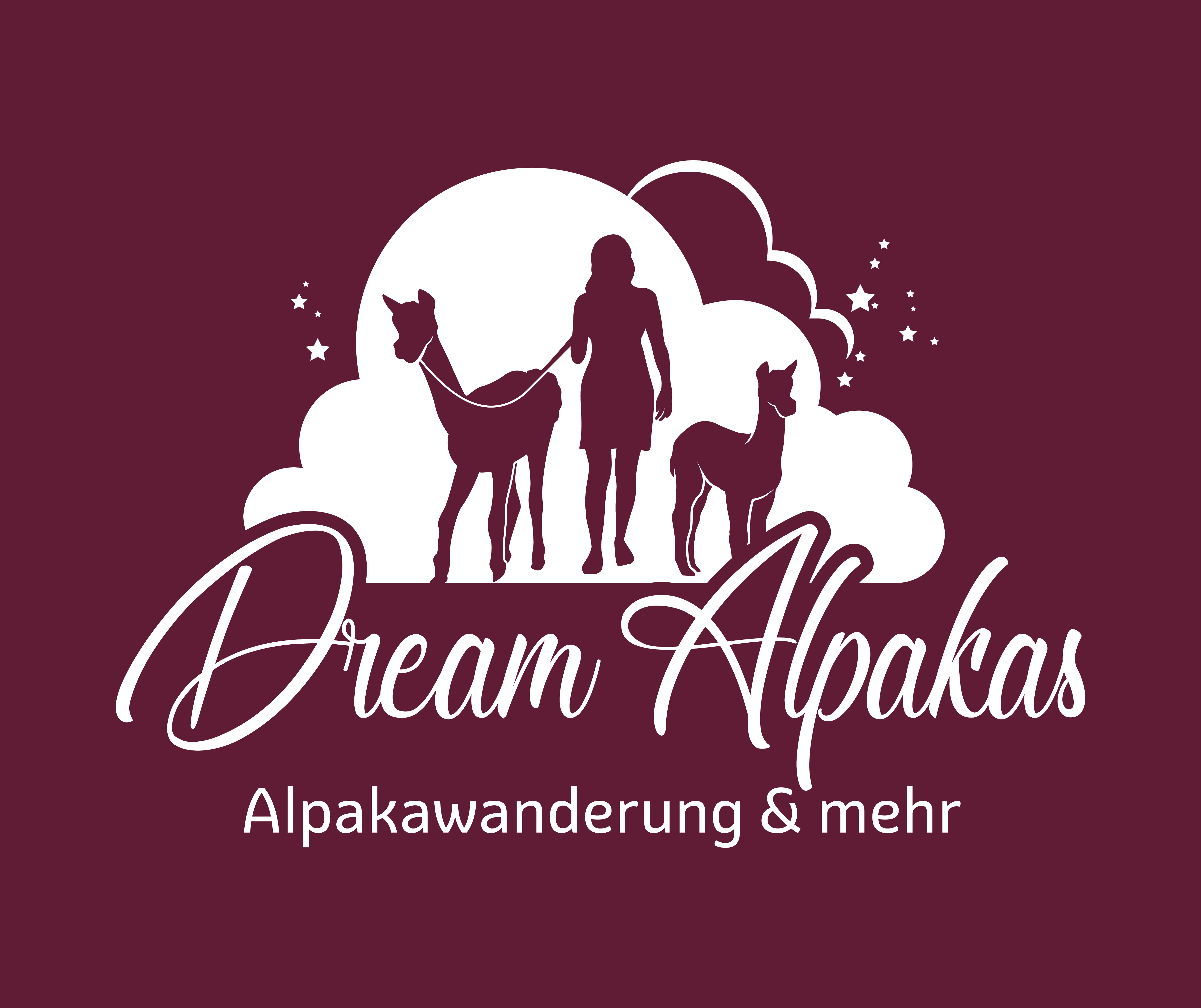 Dream Alpakas Logo - Alpakwanderung und mehr